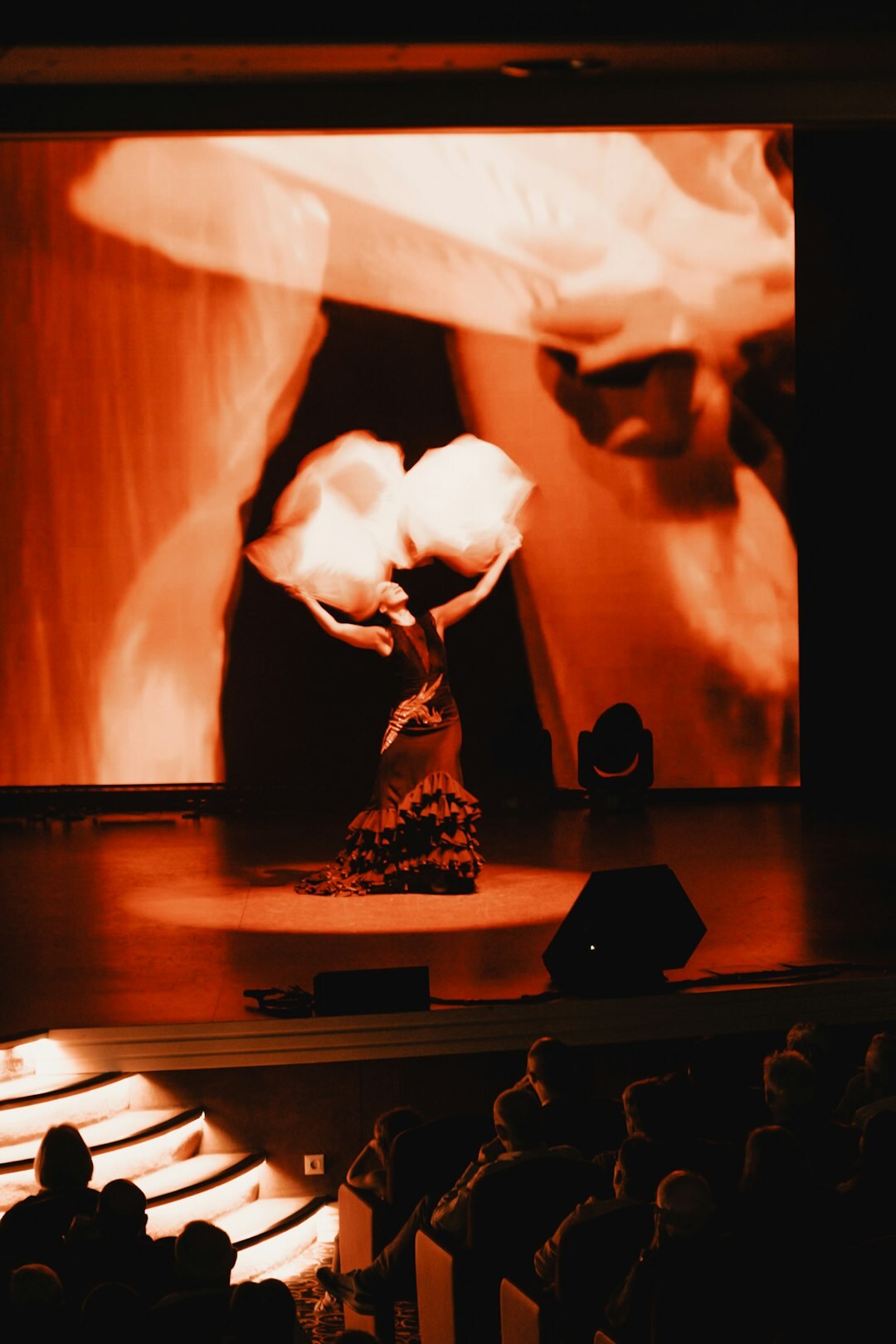 elderly couple at theater