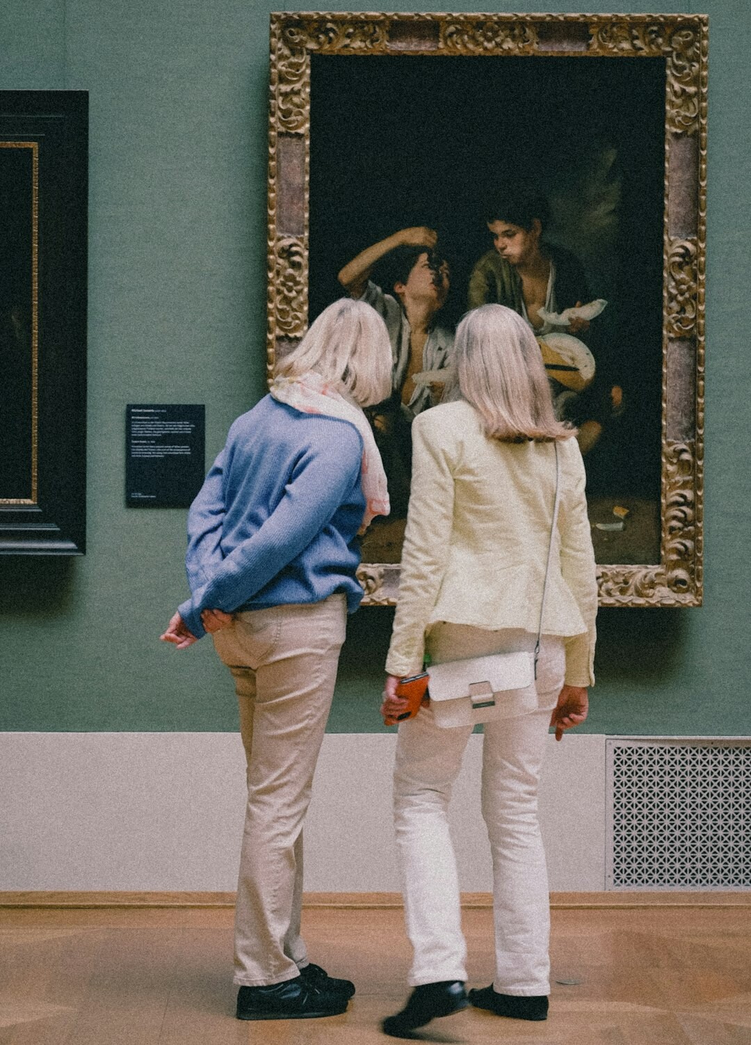seniors visiting museum