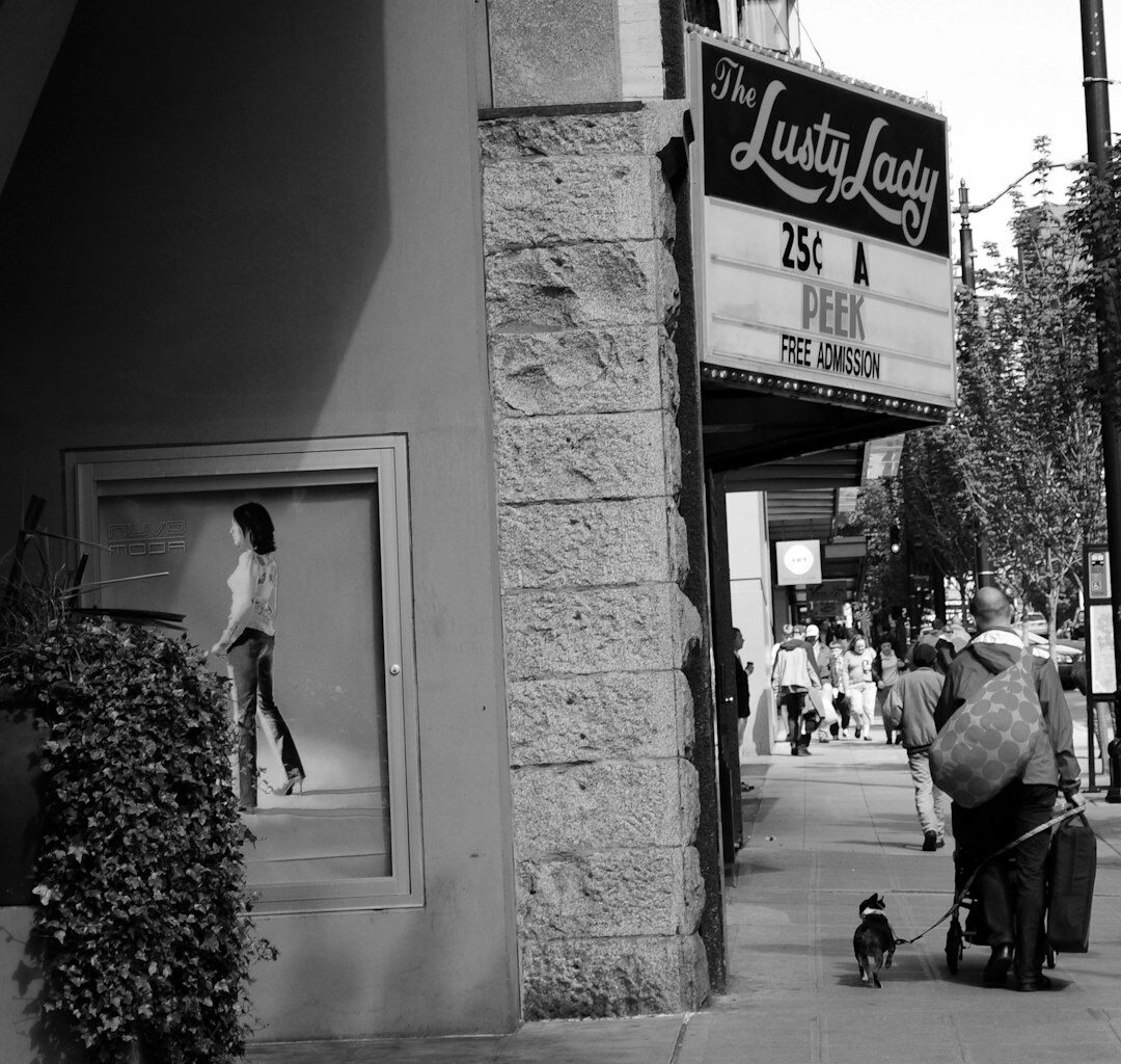 elderly couple at theater